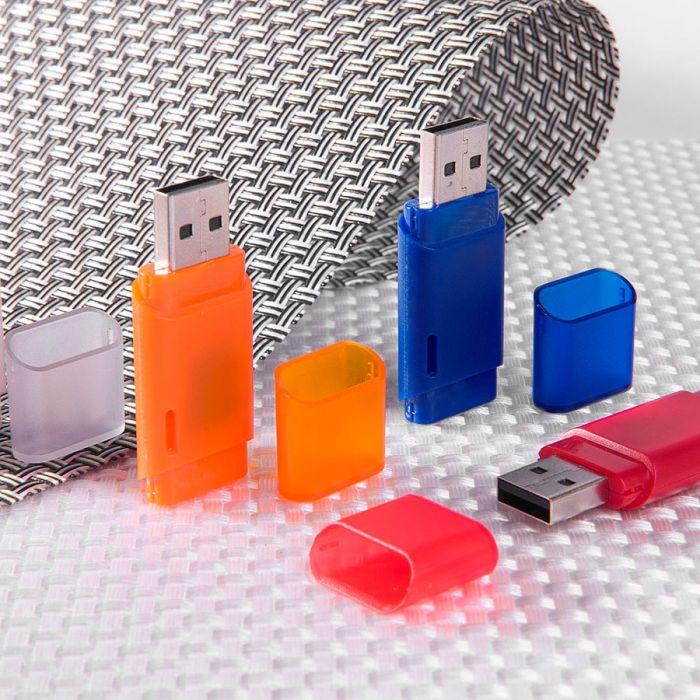 USB flash-карта Osiel (8Гб), ярко-красный