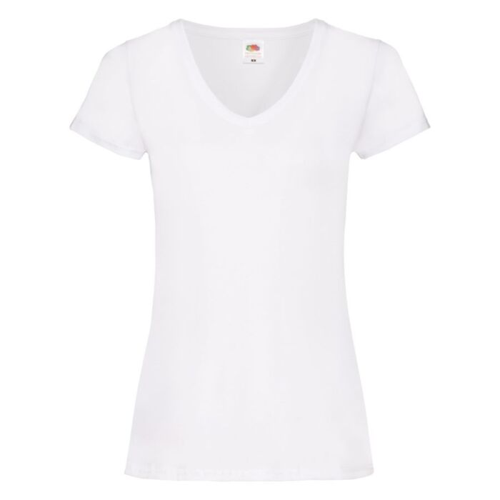 Футболка женская Lady-Fit V-Neck T, белый