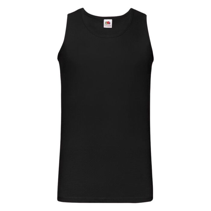 Майка мужская VALUEWEIGHT ATHLETIC VEST 160, черный