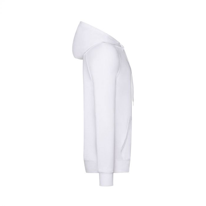 Толстовка без начеса LIGHTWEIGHT HOODED SWEAT 240, белый