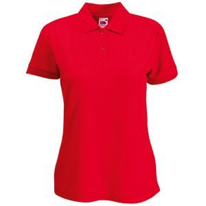 Поло женское 65/35 POLO LADY-FIT 170, красный