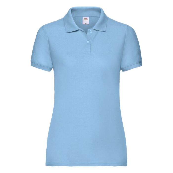 Поло женское 65/35 POLO LADY-FIT 170, голубой