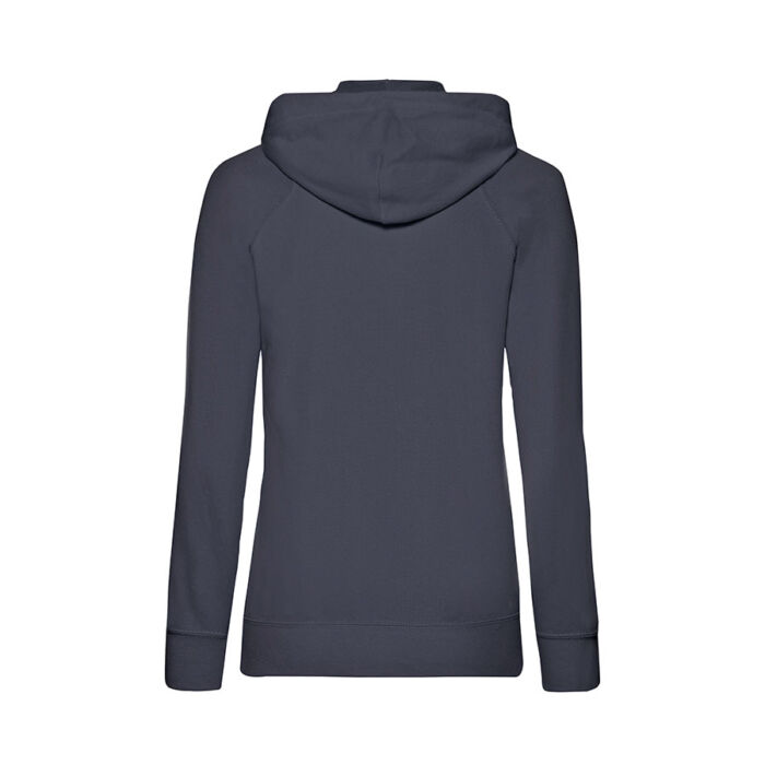 Толстовка женская без начеса LADIES LIGHTWEIGHT HOODED SWEAT 240, темно-синий