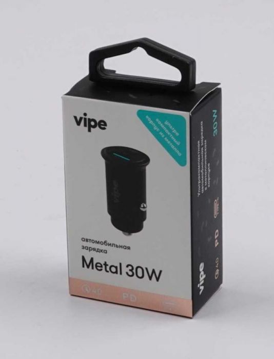 Автомобильное ЗУ Vipe Metal 30W