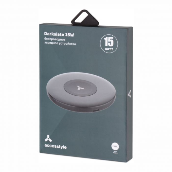 Беспроводное ЗУ Accesstyle Darkslate 15W