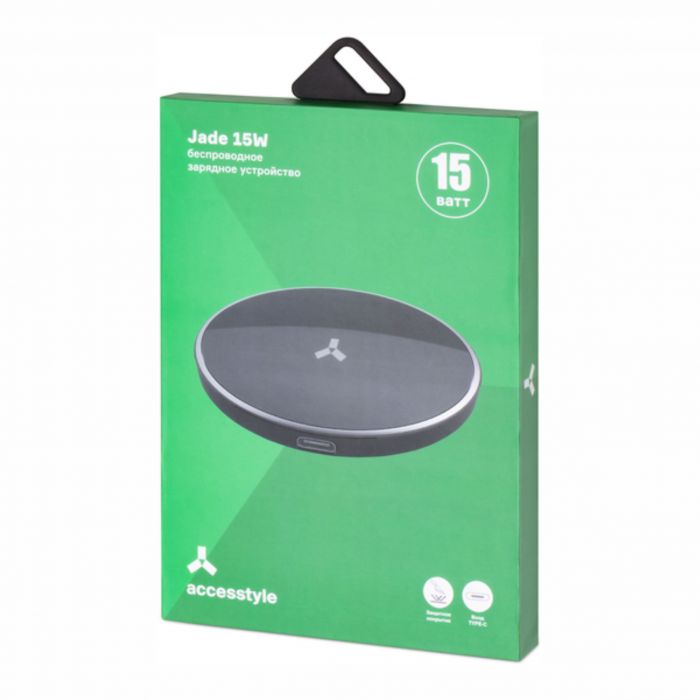 Беспроводное ЗУ Accesstyle Jade 15W