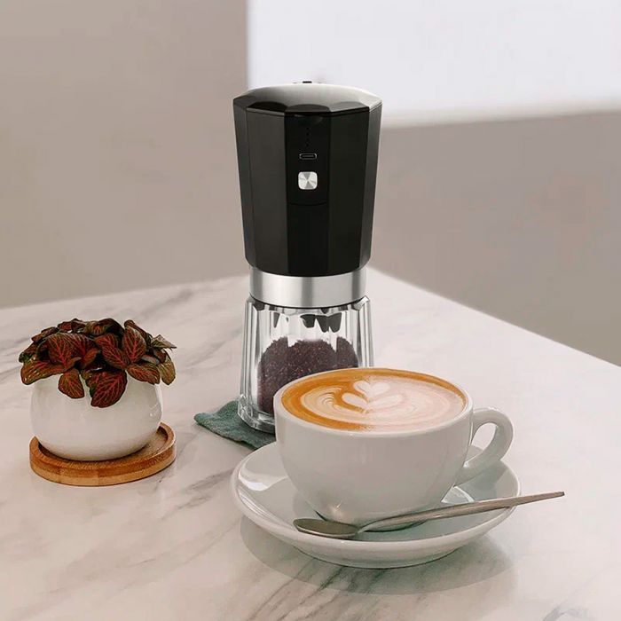 Кофемолка Circle Joy Electric Coffee Grinder, красный