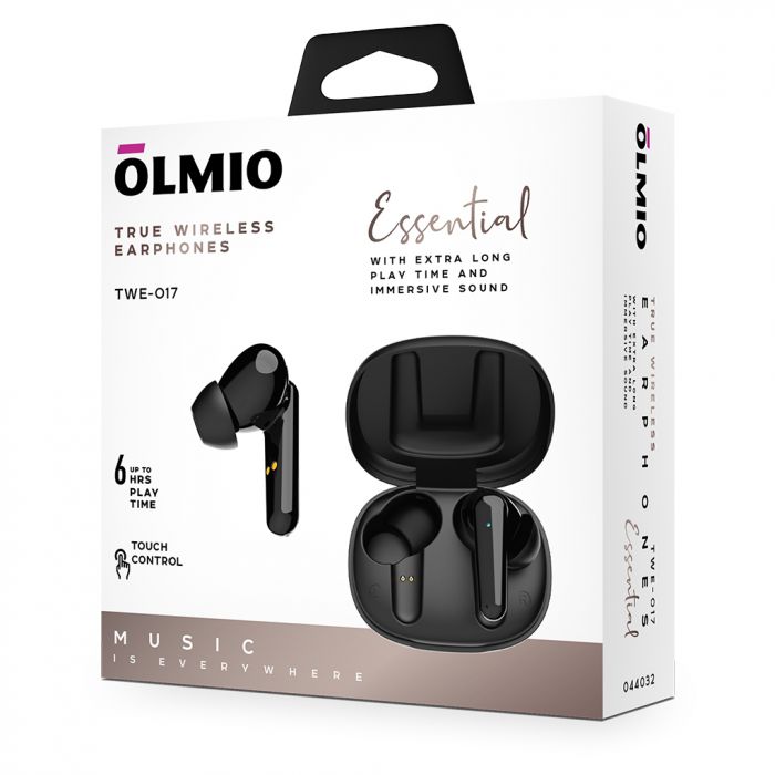 Наушники True Wireless Olmio TWE-017, белый