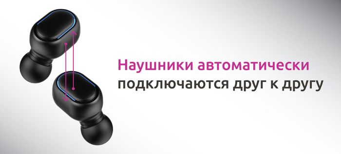 Наушники True Wireless Olmio TWE-06