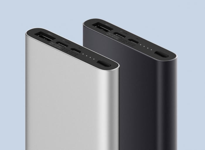 ПЗУ Xiaomi Mi Power Bank 3, серебро