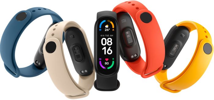 Смарт-браслет Xiaomi Mi Smart Band 6, черный