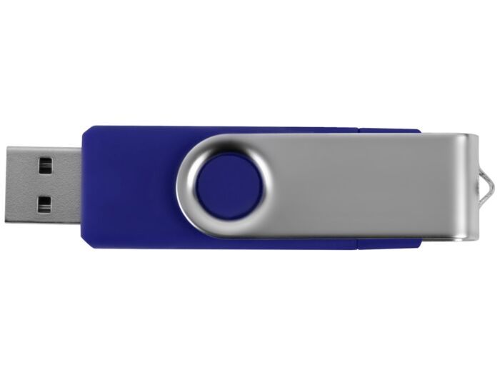 USB/micro USB-флешка на 16 Гб Квебек OTG, синий