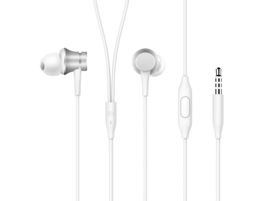 Наушники Mi In-Ear Headphones Basic, серебристый