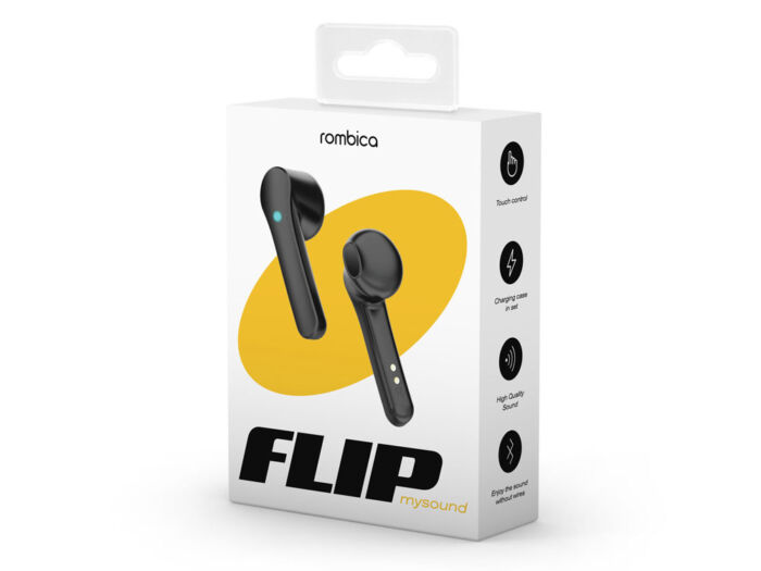 Беспроводные наушники TWS Mysound Flip, черный