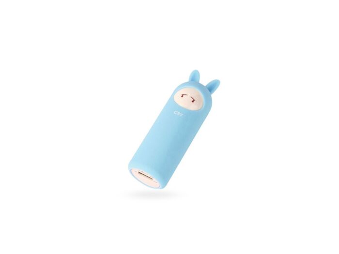 Внешний аккумулятор NEO Rabbit Cry, 5000 mAh, голубой