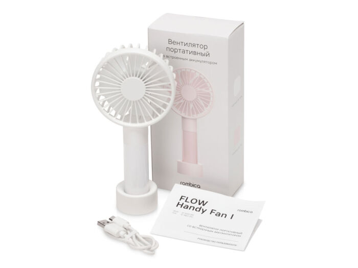 Портативный вентилятор  FLOW Handy Fan I White, белый