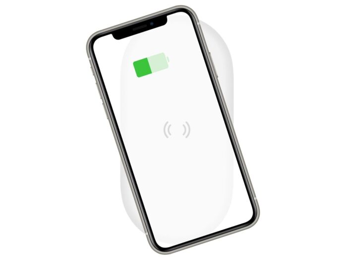 Внешний аккумулятор NEO Fly с магнитной док-станцией, 5000 mAh, белый