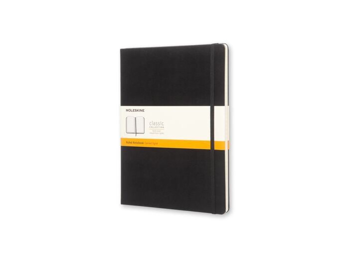 Записная книжка Moleskine Classic, XLarge (в линейку), черный