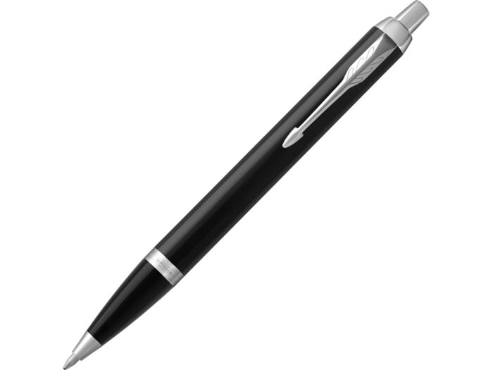 Ручка шариковая Parker IM Core Black CT, черный глянцевый/серебристый