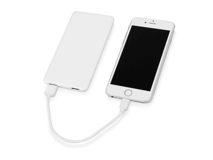 Внешний аккумулятор Blank с USB Type-C, 5000 mAh, белый