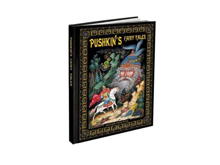 Подарочный набор Музыкальная Россия: балалайка, книга Сказки-Пушкина, черный