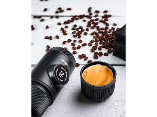 Ручная мини кофемашина Nanopresso, черный