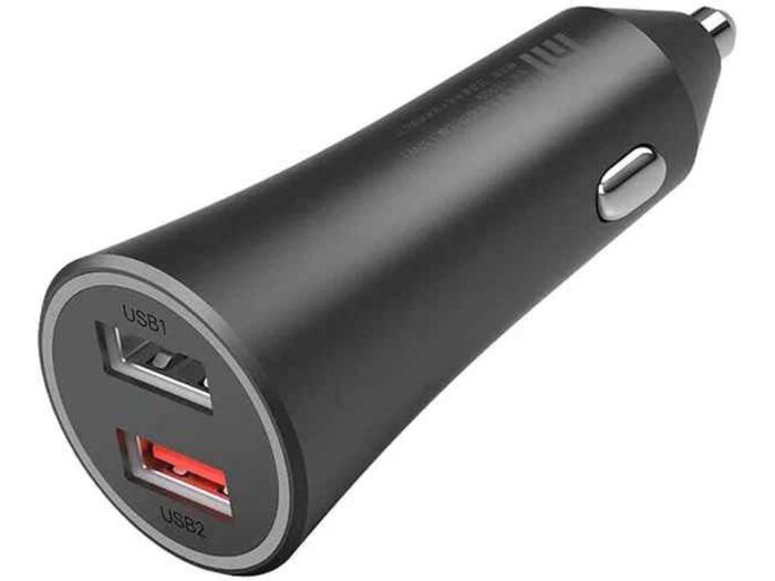 Устройство зарядное автомобильное Mi 37W Dual-Port Car Charger, черный