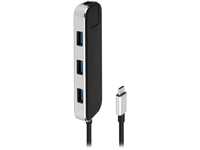 Хаб USB Type-C 3.0 Chronos, черный