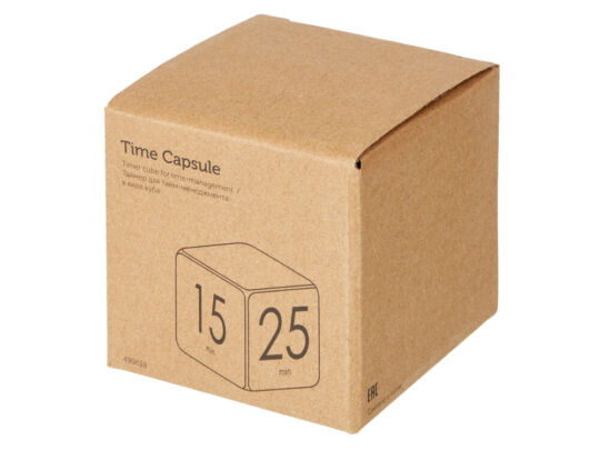 Таймер Time Capsule софт-тач, белый