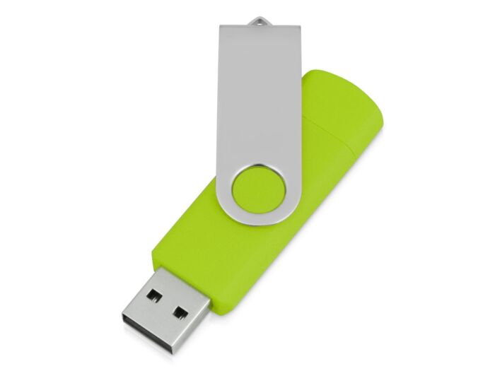 USB/micro USB-флешка на 16 Гб Квебек OTG, зеленое яблоко