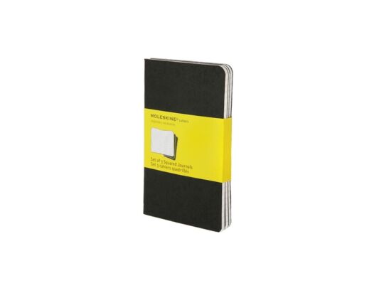 Набор записных книжек Cahier, Pocket (в клетку), А6, черный