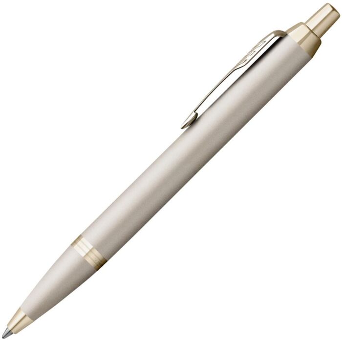 Ручка шариковая Parker IM Professionals Monochrome Champagne, золотистая