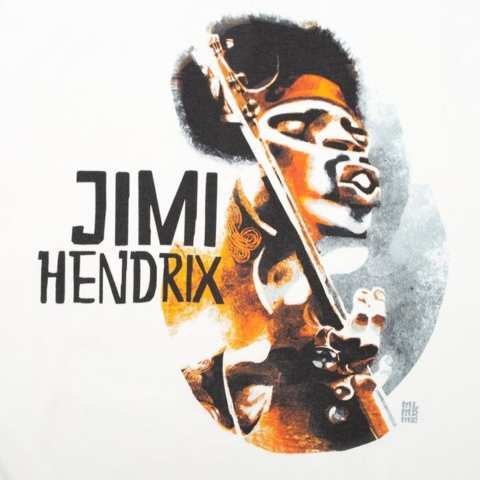 Футболка «Меламед. Jimi Hendrix», белая