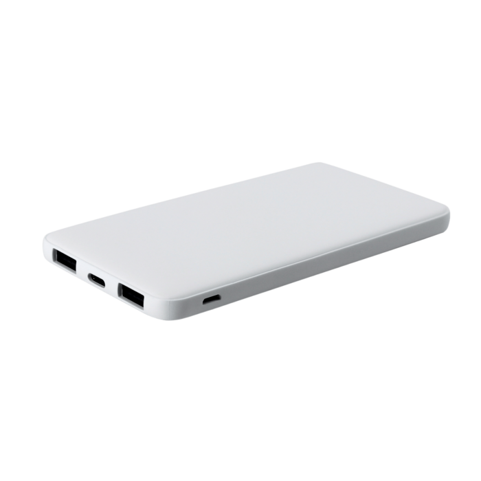 Внешний аккумулятор Bplanner Power 1 ST, софт-тач, 5000 mAh (белый)